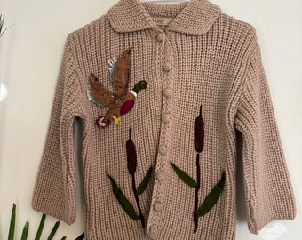 Vintage Ethel of Beverly Hills Duck Sweater