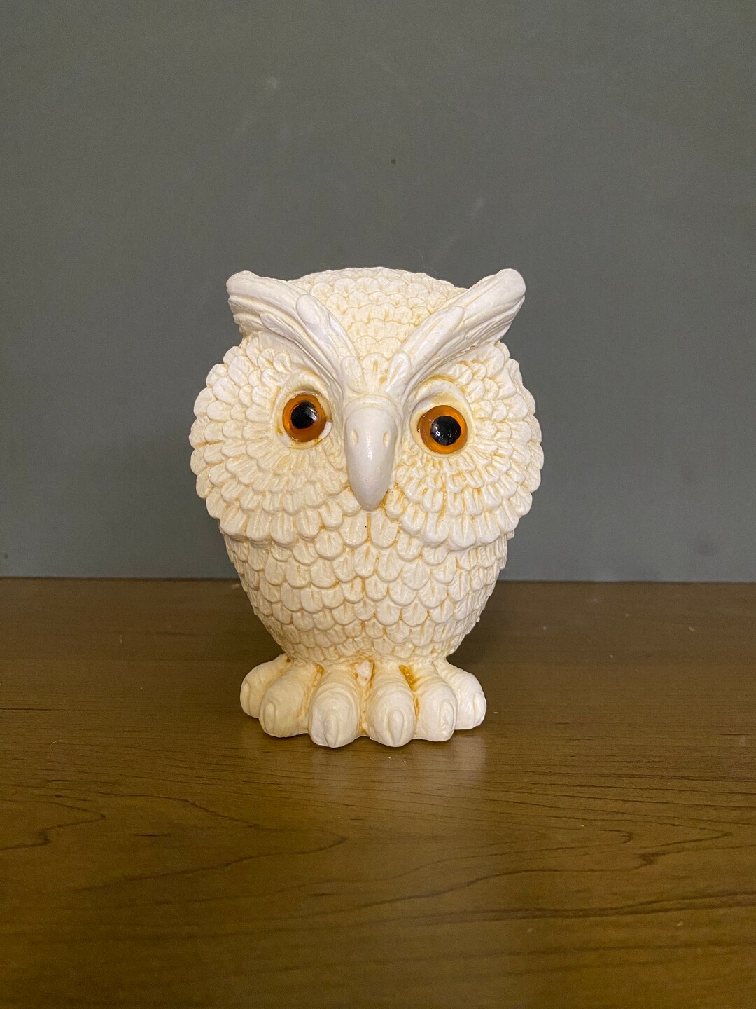 Owl Figurine - Etsy