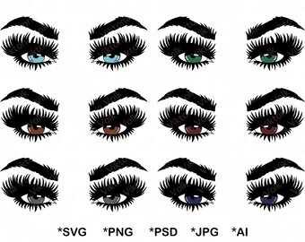Download Eyelash Svg Etsy