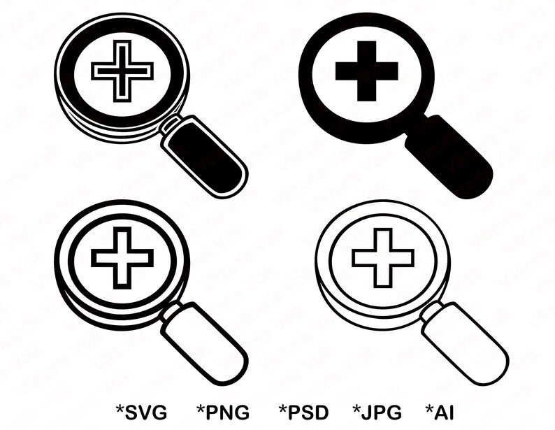 Commercial Use Internet PNG Zoom In Icon Vector Files Zoom Clipart Magnifying Glass SVG