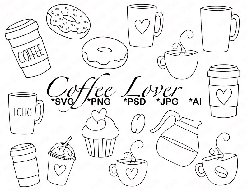 Download Jpg Clipart Cofffe Shop Love Svg Cricut Color Heart Latte Cup Coffee Lover Svg Cut File Outline Bundle Ai Digital Files Png Psd Clip Art Art Collectibles Delage Com Br