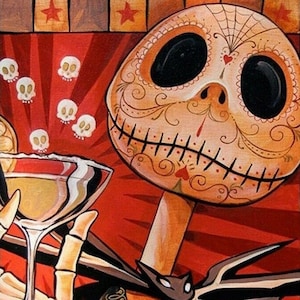 Kit de peinture diamant 5D DIY My Diamond Art (Day of the Dead Jack) (NOUVEAU)