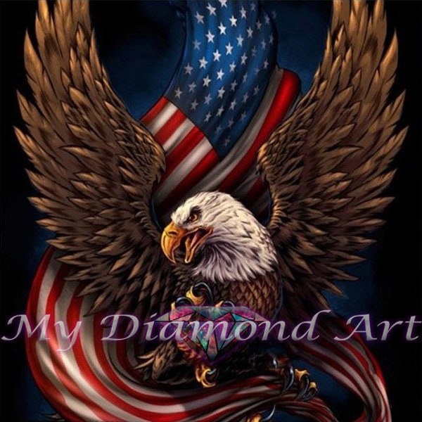 Eagle Diamond Art Kits - Etsy