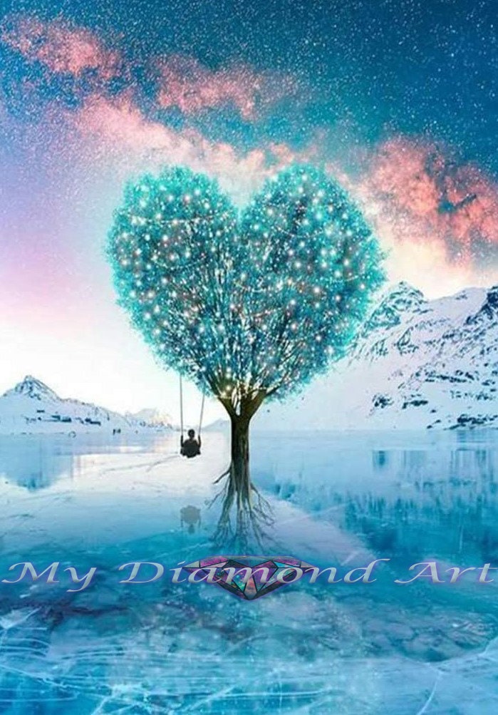 5D Diamond Painting Tray Heart Shape – Jules' Diamond Art