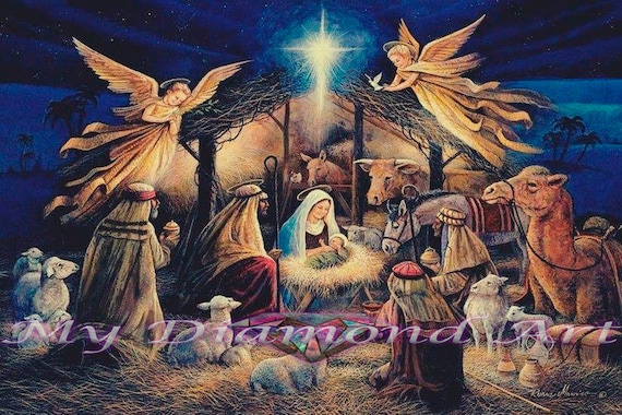 Charfia 12 Pezzi 5D Diamond Painting Portachiavi Natale DIY