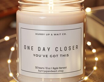 One Day Closer Deployment Candle