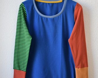 Langarmshirt JUNA color blocking