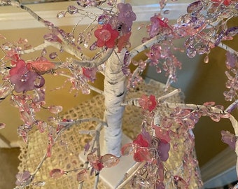 Pink lighted tree initially 175.00 on sale 25% off for only 130.00