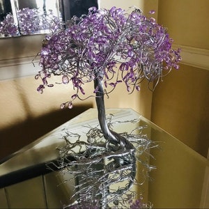 Jacaranda White Flower Tree of wisdom, rebirth, and Good Luck-limited time sale 100.00 off-last one sold, made upon request
