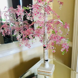 Lighted Pink Cherry Blossom.