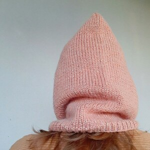 Mütze Balaclava Frauen / Strickmütze Wintermütze / gestrickte Halswärmer / Skimaske / Schlauchschal / Helm / Kapuzenmütze / Geschenk für Freundin Bild 2