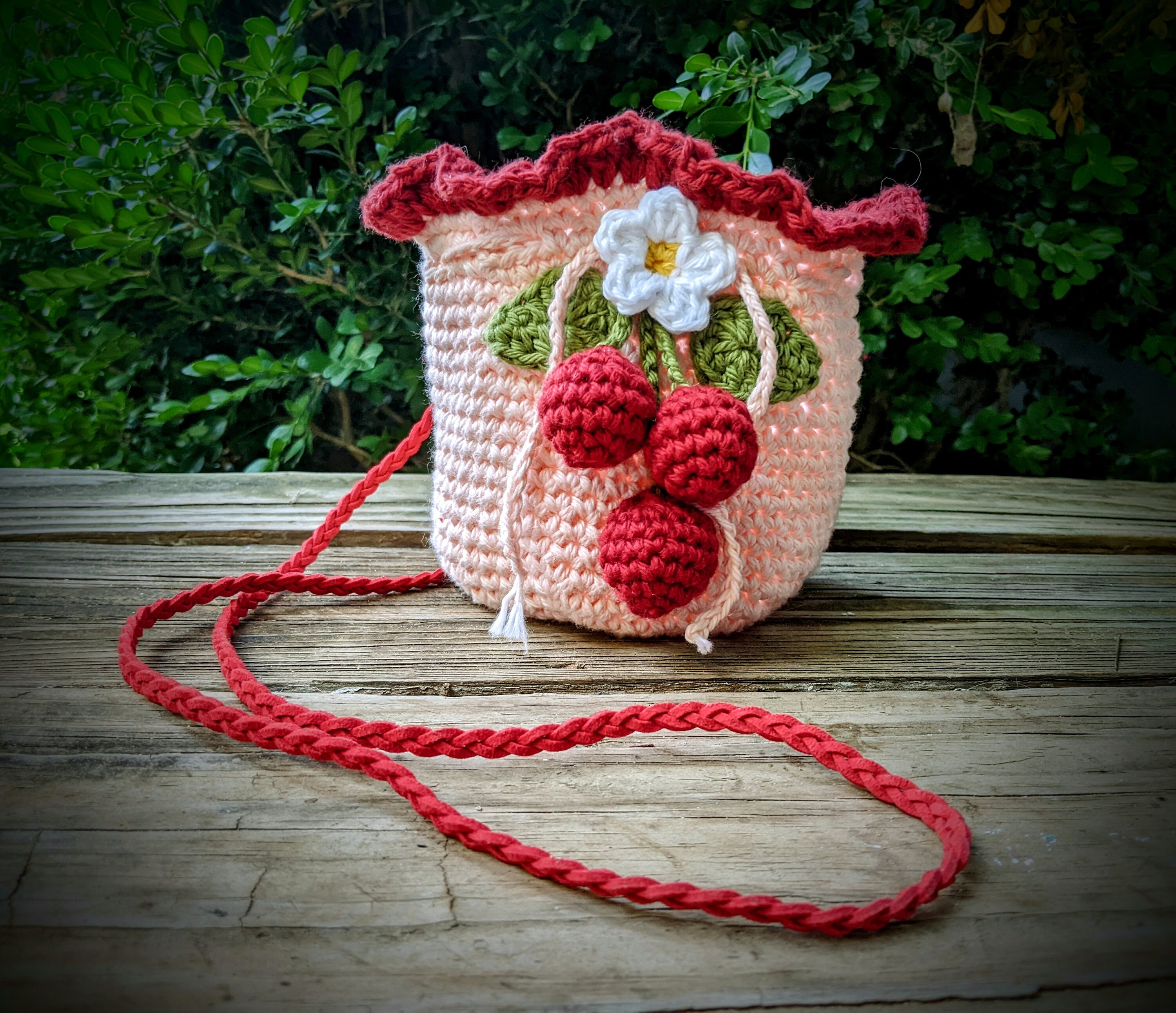 [SOMEWHEREBUTTER] / ☆ Yogurt knit string bag / red MUSINSA | SOMEWHEREBUTTER Yogurt Knit String Bag - 4color