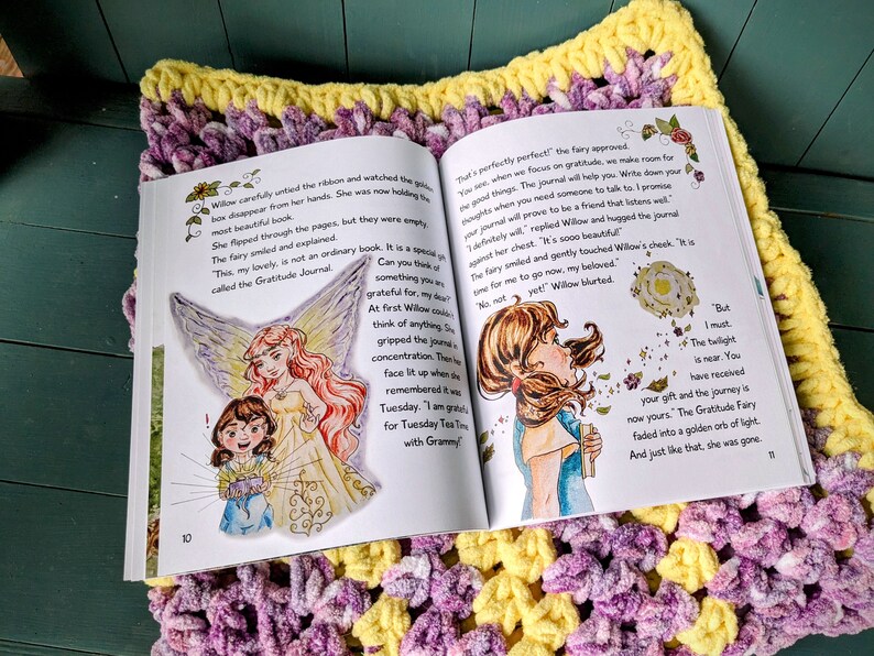 Fairy Baby Blanket & Picture Book Gift Set / Butterfly Baby Shower Gift ...