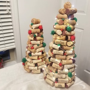 Large Wine Cork Tree | Christmas Tree for Wine Lovers
