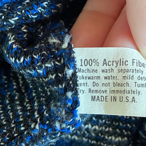 Vintage Peconic Bay traders Mens Large Abstract knit … Gem