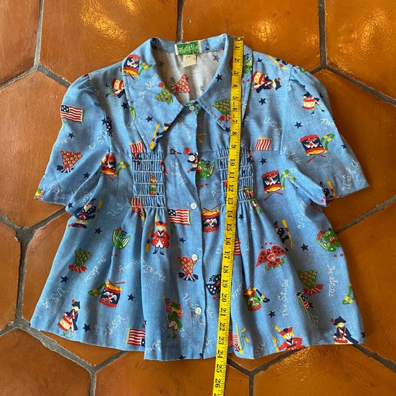 Vintage 70’s Winnie Womens Smocked Cottage Core A… - image 9