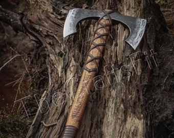 Double Bladed Axe Etsy