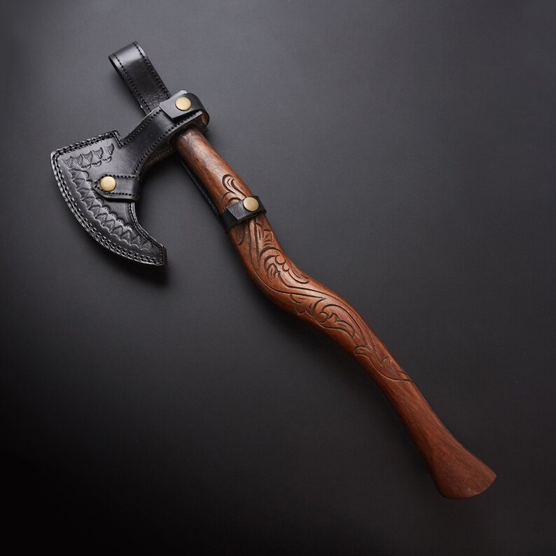 Damascus Steel Axe Custom Handmade Damascus Gift Axe Etsy UK
