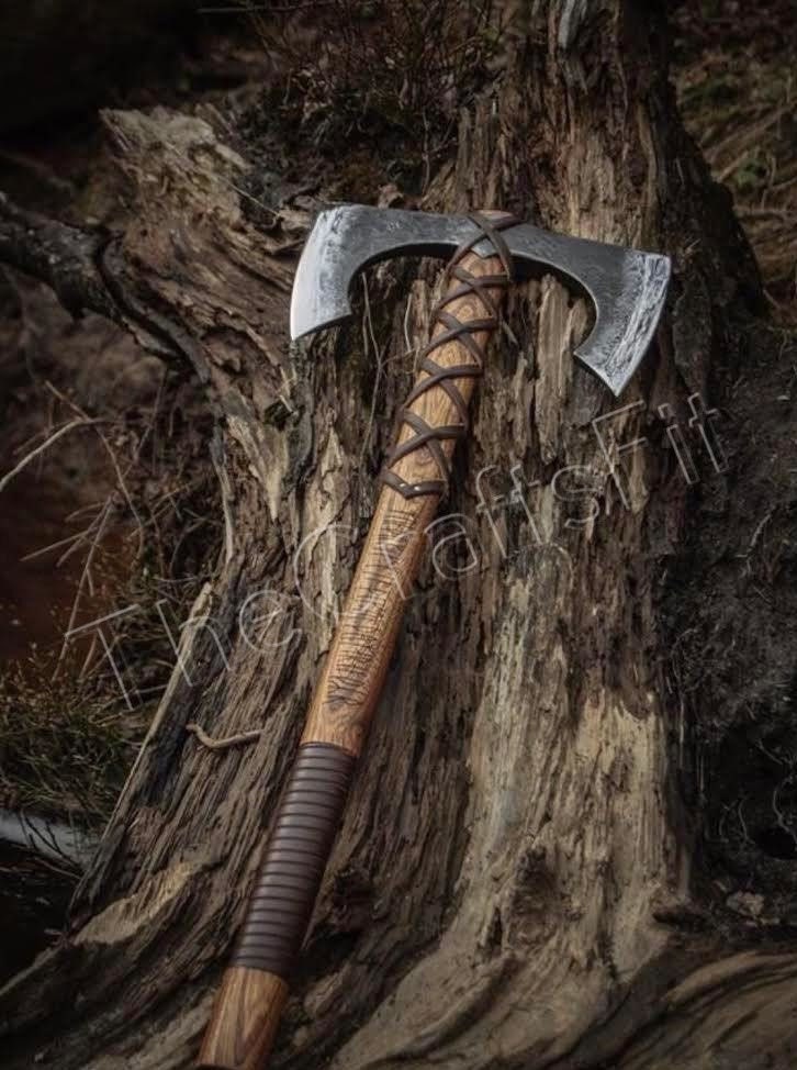 Double Bladed Axe Etsy UK