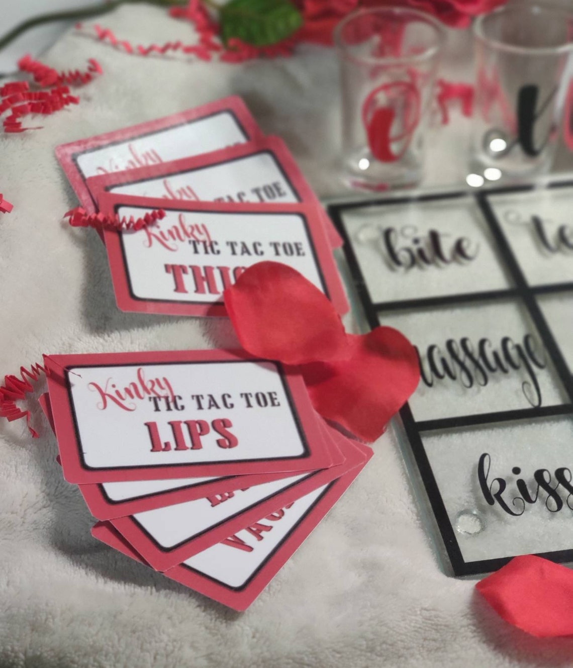 Naughty Adult Game Tic Tac Toe Valentines Day Etsy