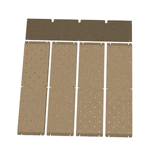 NIEUW X-Carve modulaire vervangende lamellen voor afvalkarton gesneden bestand - inclusief SVG- en schildersezelproject - XCarve 1000 mm - eenvoudig cnc MDF-afvalbordbestand