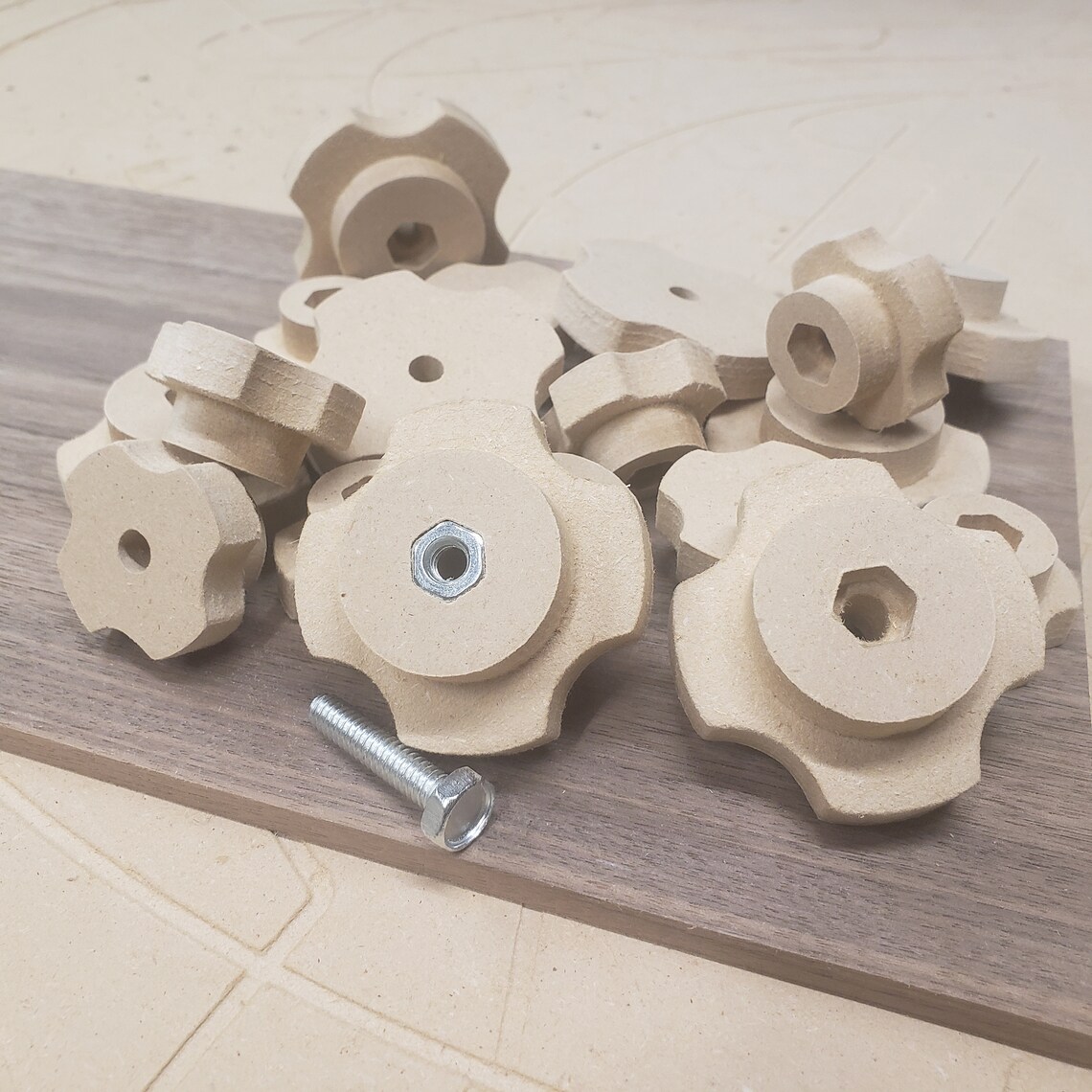 CNC Hold Down Knob 1.5 OR 2.25 Knobs for Metric Etsy