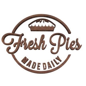 ARQUIVO SVG de tortas frescas, download digital para Cricut, Silhouette, Glowforge, X-Carve, Shapeoko, 3018 SainSmart (formato de arquivo DIGITAL svg) Torta