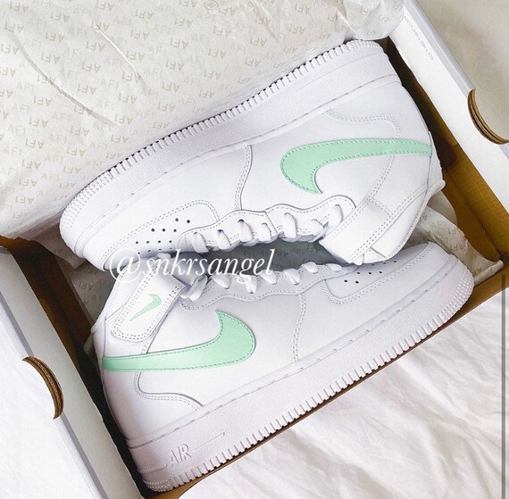Nike Air Force 1 mid sneakers op maat 