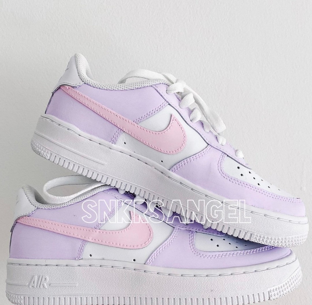nike air force 1 junior lilac