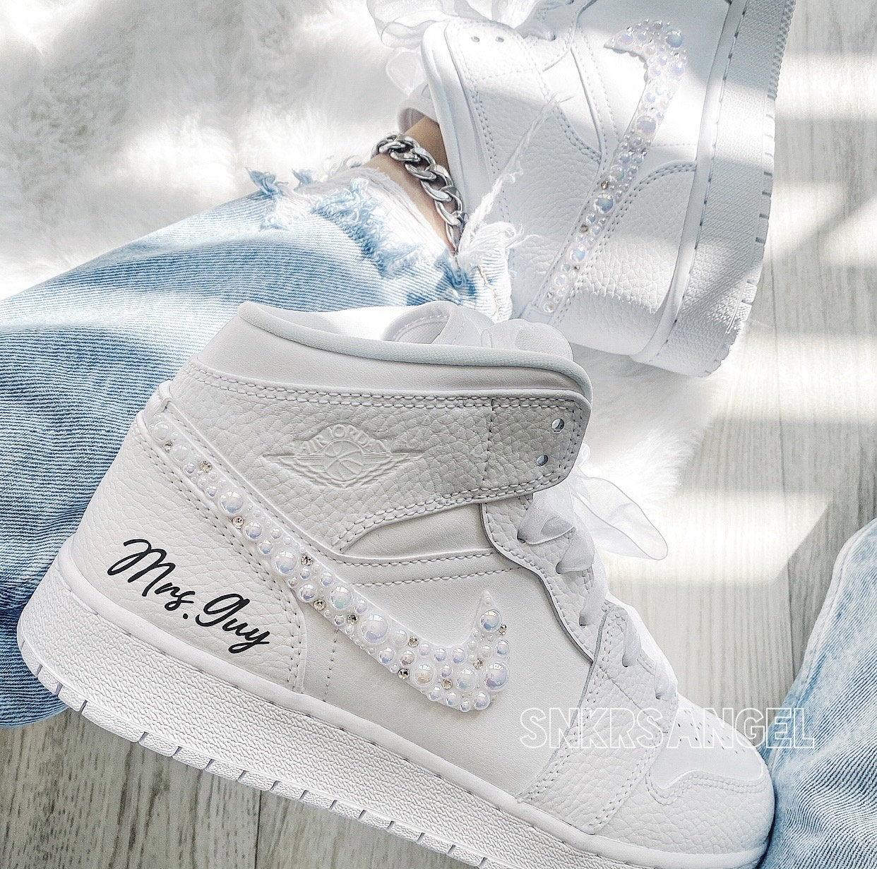 Jordan 1 Bride LV  Swag shoes, Trending womens shoes, Custom nike