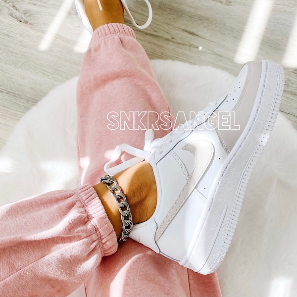 neutral nude nike air force 1