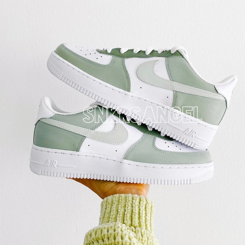 custom air force 1 sage