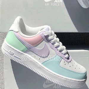 Custom air force 1 low pastel