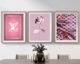 Louis vuitton wall | Etsy