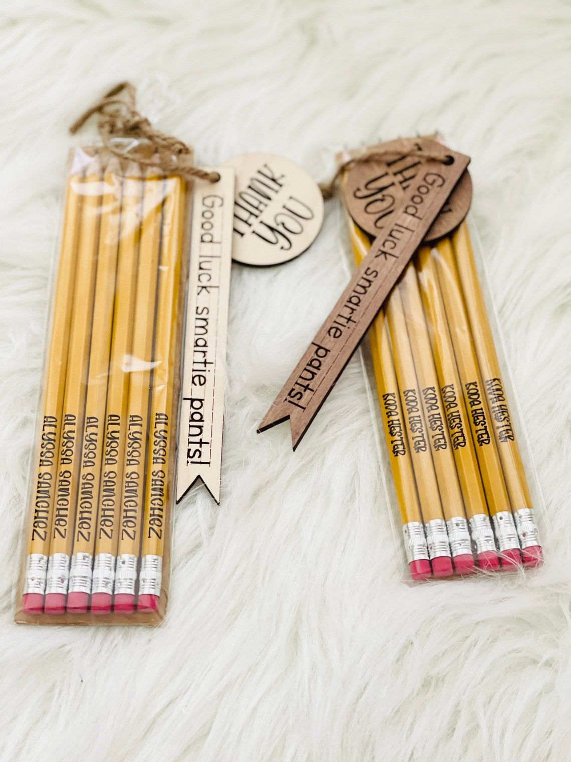 Personalized School Pencils Back to School Engraved Pencils Etsy UK
