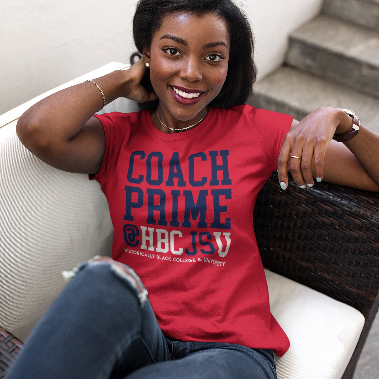 Coach Prime Jackson State Edition I AM HBCU HBCJSU Etsy
