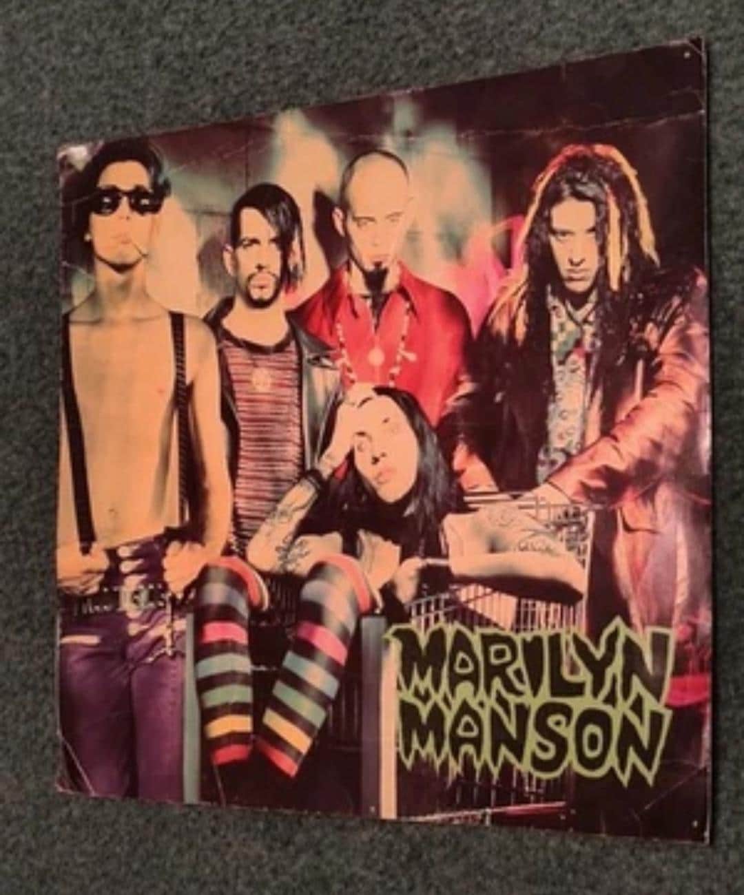 Vintage Marilyn Manson Poster - Etsy Canada