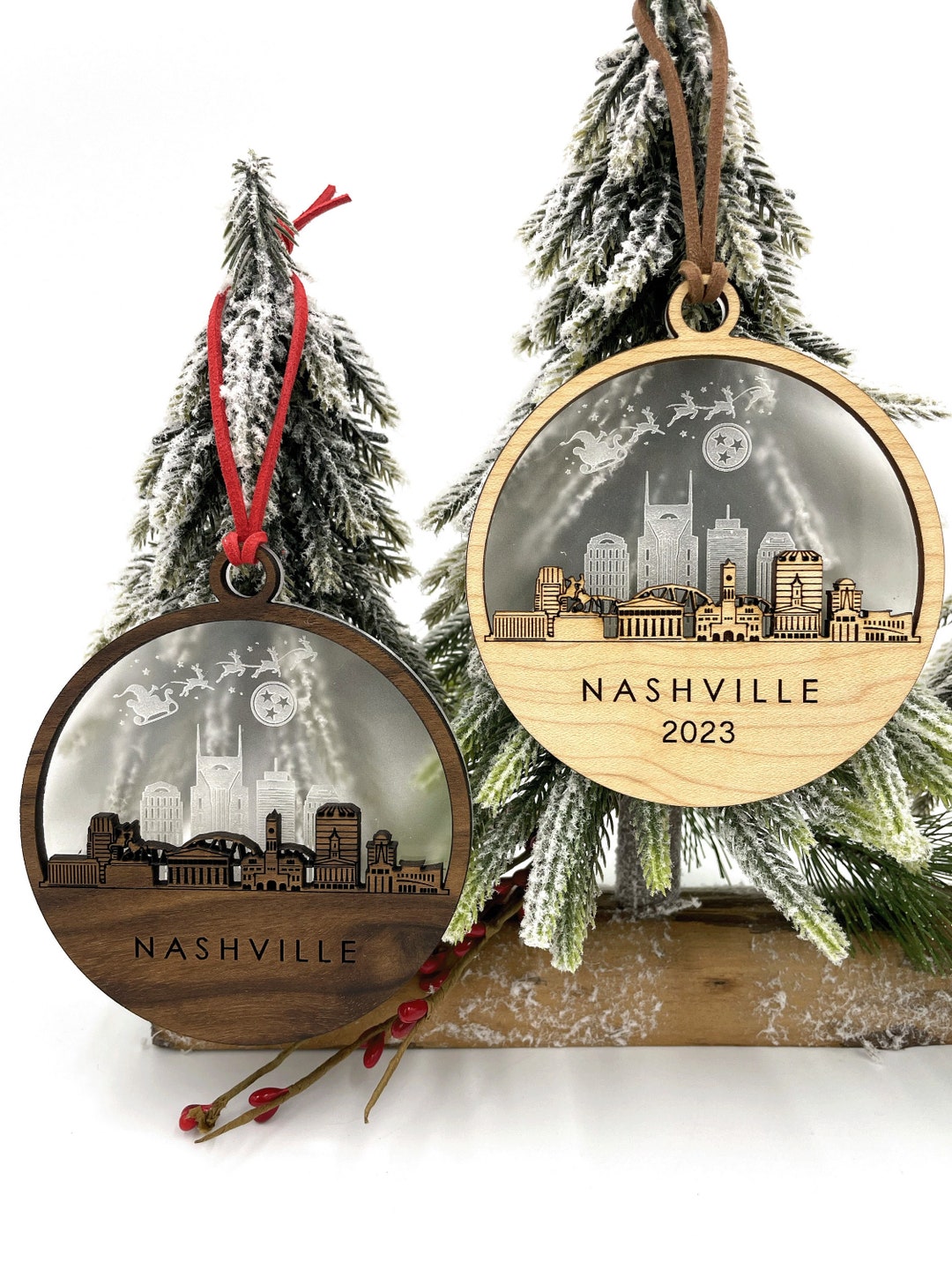 Nashville Christmas Ornament 
