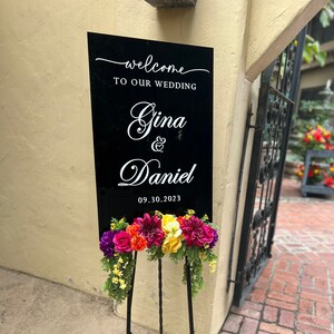 Wedding Sign | Acrylic Wedding Sign | Welcome to the Wedding Sign | Welcome Sign | Wedding Signage | Wedding Decor | Party Sign