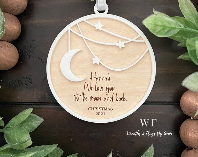 Hallmark Ti Amo Da Qui Alla Luna E Ritorno: Decorazione Natalizia Per Albero, Idea Regalo 2024