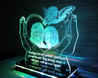 Love in heaven led lamp