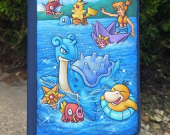 Lapras & friends hand-painted card binder