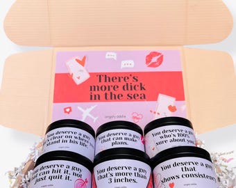 Small Galentines gift, Gift baskets for women, Breakup care package