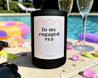 In my engaged era candle, Engagement candle, smells like you're engaged