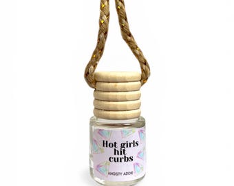 Funny car air freshener, Scented car diffuser, hanging air freshener, car accessories for women