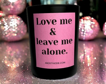 Galentine's Day gift, Anti-Valentines Day, Galentine's day gifts, funny candle