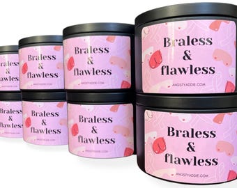Mastectomy Gifts, Breast Cancer Survivor Candle, Gift for Friend Battling Cancer, Smells Like Candle
