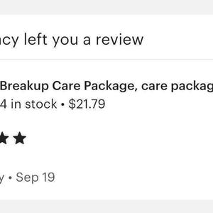 Breakup care package, best friend gift basket, divorce gifts for women image 6