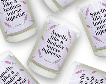 Nurse Injector Candle, Smells like candle, nurse candle
