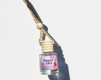 Funny car air freshener, Scented car diffuser, hanging air freshener, car accessories for women